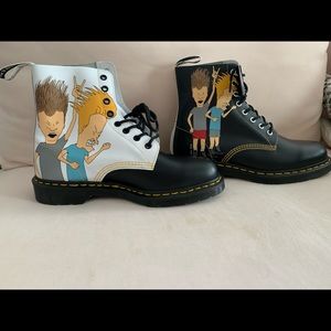 Dr. Martens x Beavis and Butt-Head Boots